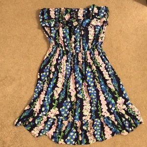 Lilly Pulitzer strapless dress